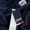 Bluza Tommy Jeans męska granatowa kangurka z kapturem logo